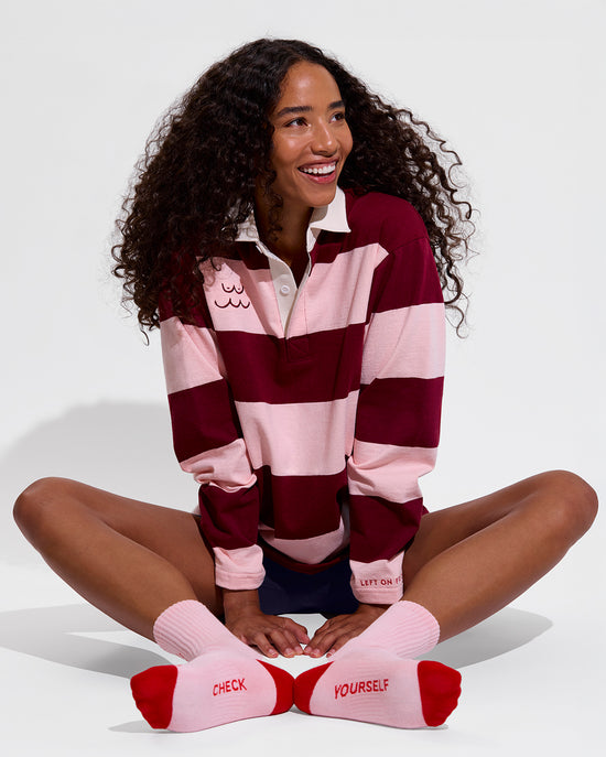 League Shirt - Boobwave (Size S/M) + Check Yourself Socks
