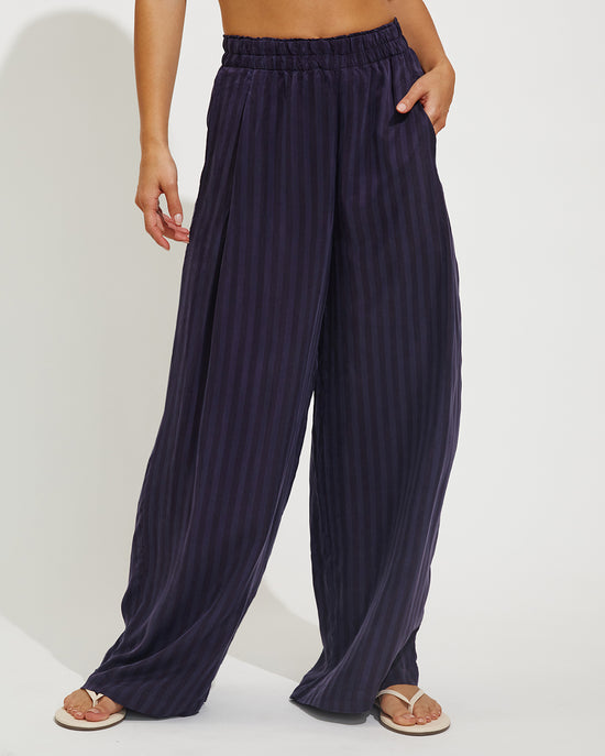 Day Trip Pant - Dark Sprint Stripe (Size S)