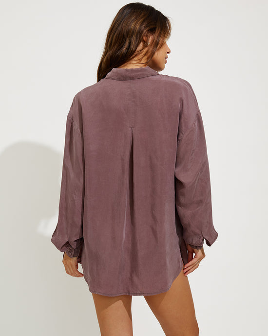 Seaside Shirt - Shadow + Wear To Bottom - Coconut (Size S)