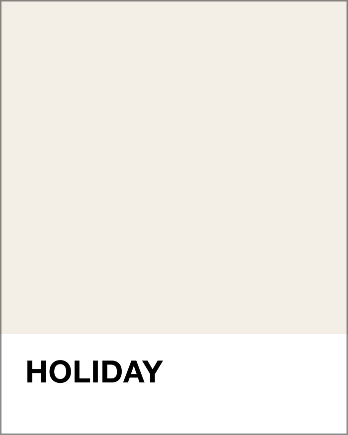 HOLIDAY Pantone