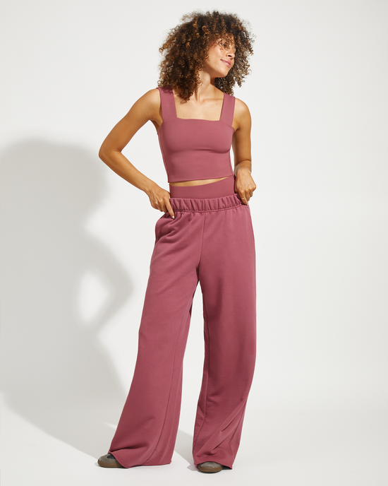 Frame Top + Homerun Pant - Desert Plum (Size S)