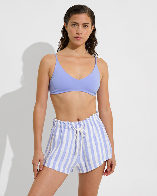 Sunday Top - Riptide + Getaway Short - Riptide / Coconut (Size S)