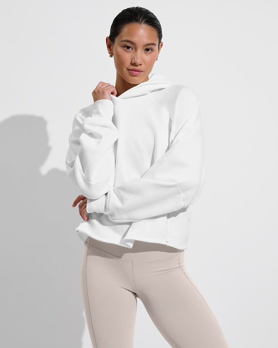 Homerun Hoodie - Coconut (Size S/M) + Super Moves Tight - Beach (Size S)