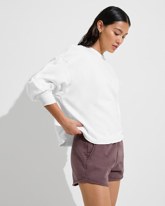 Field Day Sweatshirt - Coconut (Size S/M) + Sports & Rec Short - Shadow (Size S)