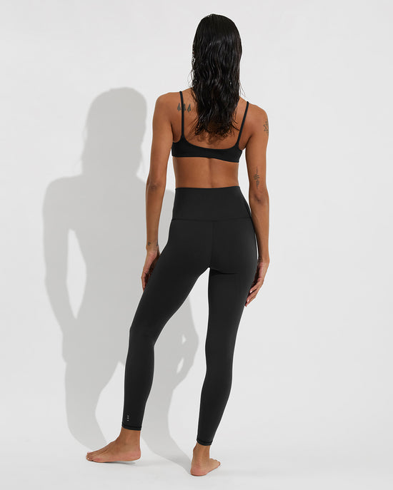 Club Top + Super Moves Tight - Jet (Size S)