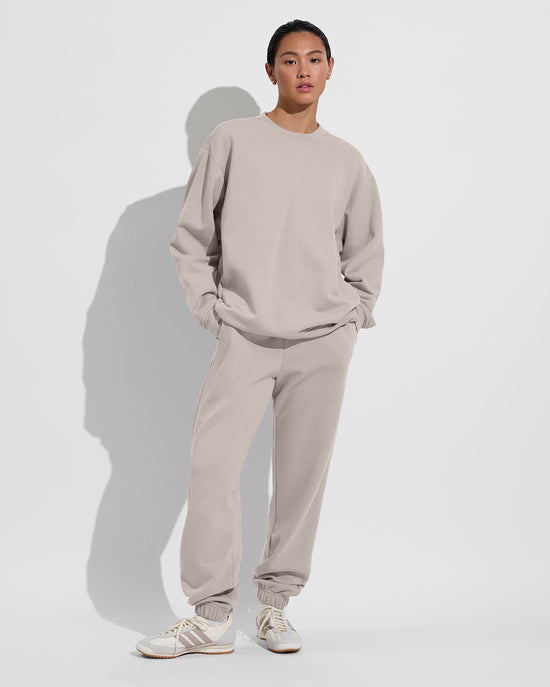 Victory Lap Sweatshirt + Sports & Rec Jogger - Beach (Size S)