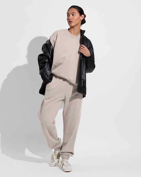 Victory Lap Sweatshirt + Sports & Rec Jogger - Beach (Size S)
