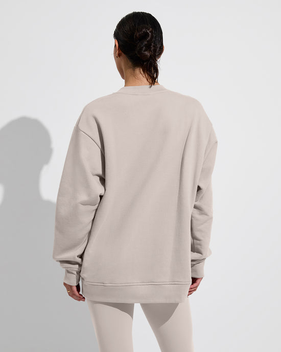 Victory Lap Sweatshirt + Super Moves Tight - Beach (Size S)