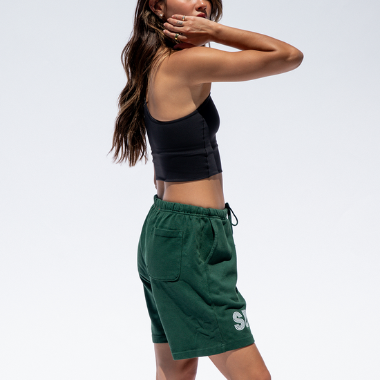 Form Tank - Jet + Super Fan Short - Palm (Size S)
