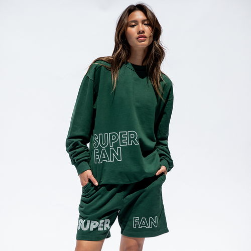 Super Fan Sweatshirt + Super Fan Short - Palm (Size S)