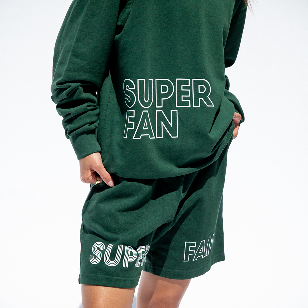 Super Fan Sweatshirt + Super Fan Short - Palm (Size S)