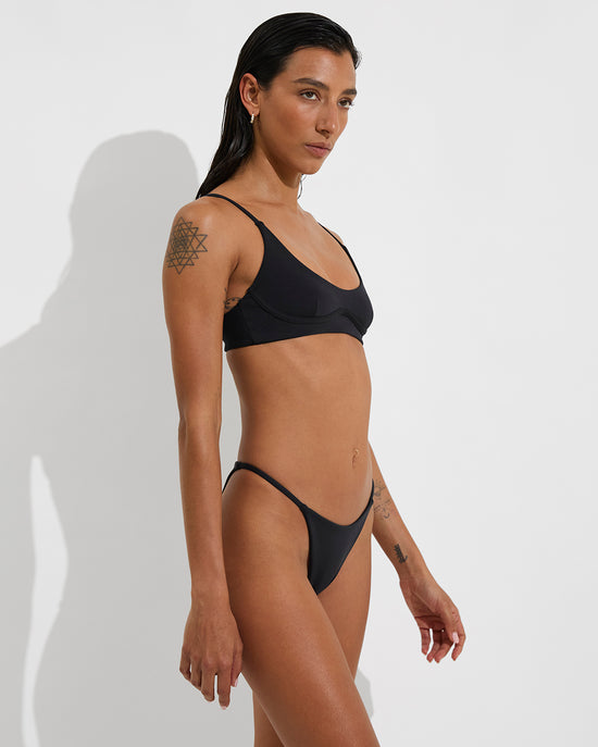 Club Top + Skinny Dip Bottom - Jet (Size S)