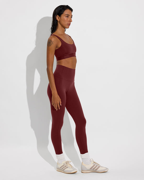 Double Scoop Top + Super Moves Tight - Jam (Size S)