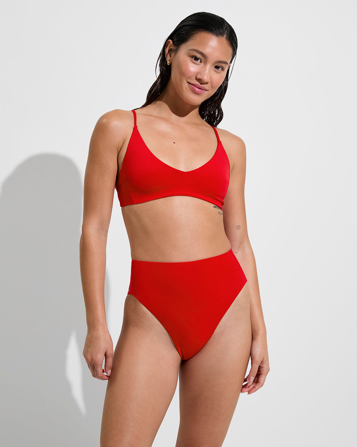 Hi Hi Bottom High Waisted Bikini Bottom – Left On Friday