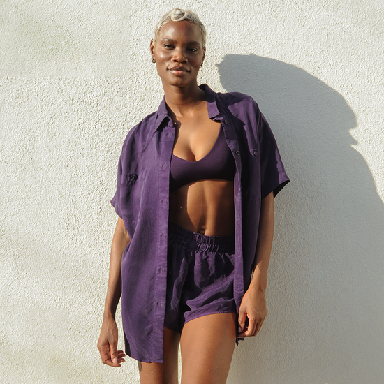 Sunday Top + Day Trip Button Down + Day Trip Short - Legend (Size S)