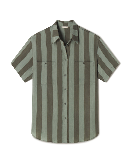 Day Trip Button Down - Agave / Light Agave