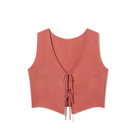 Journey Tie Top - Camp