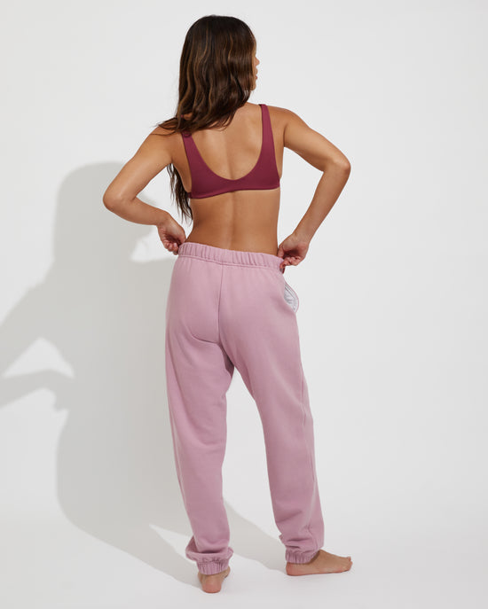 Salty Top - Desert Plum/Jam + Sports & Rec Jogger - Mauve It Mauve It (Size S)