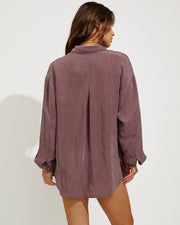 Seaside Shirt - Shadow + Wear To Bottom - Coconut (Size S)