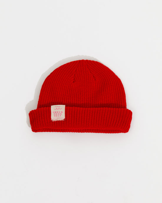 Cable Beanie - Sweet Chili Heat