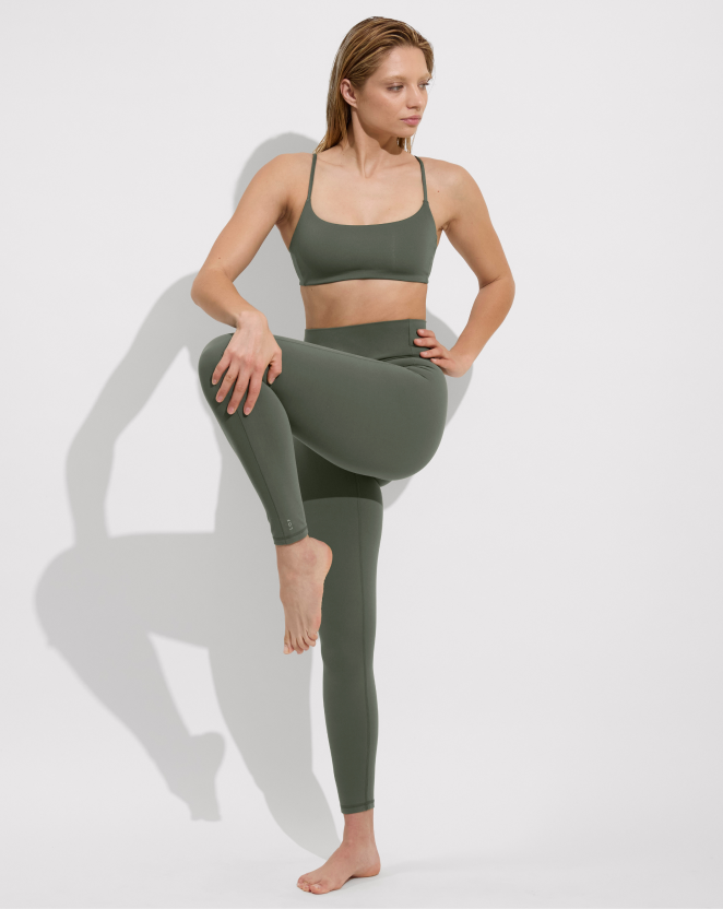 Pool Days Top + Super Moves Tight in Agave