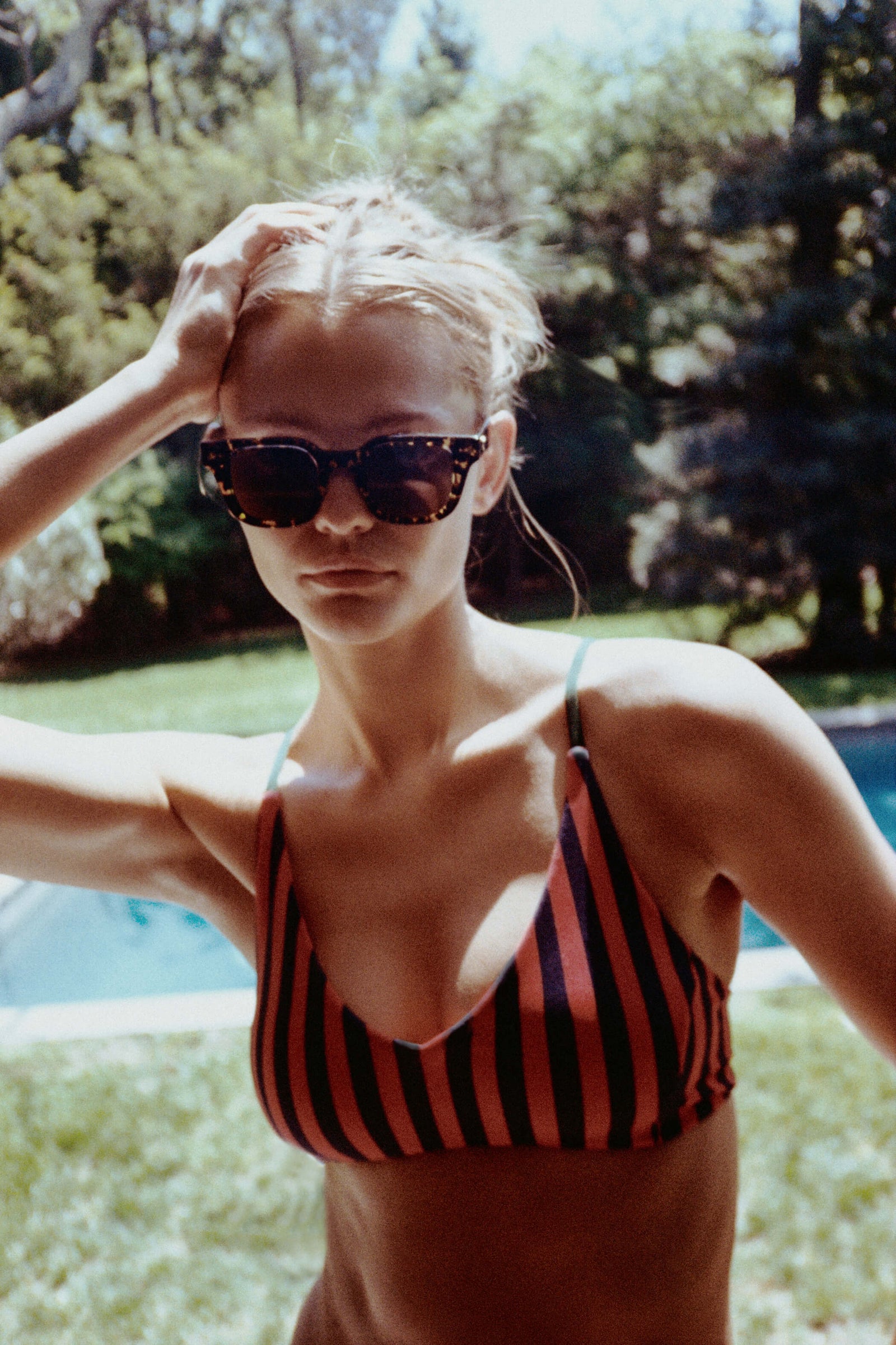 Sunday Top *Clare V. Collab - Lucky Stripe