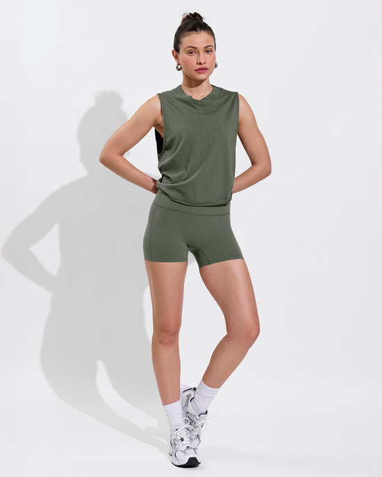 Swell Tank + Ace Short - Agave (Size S)