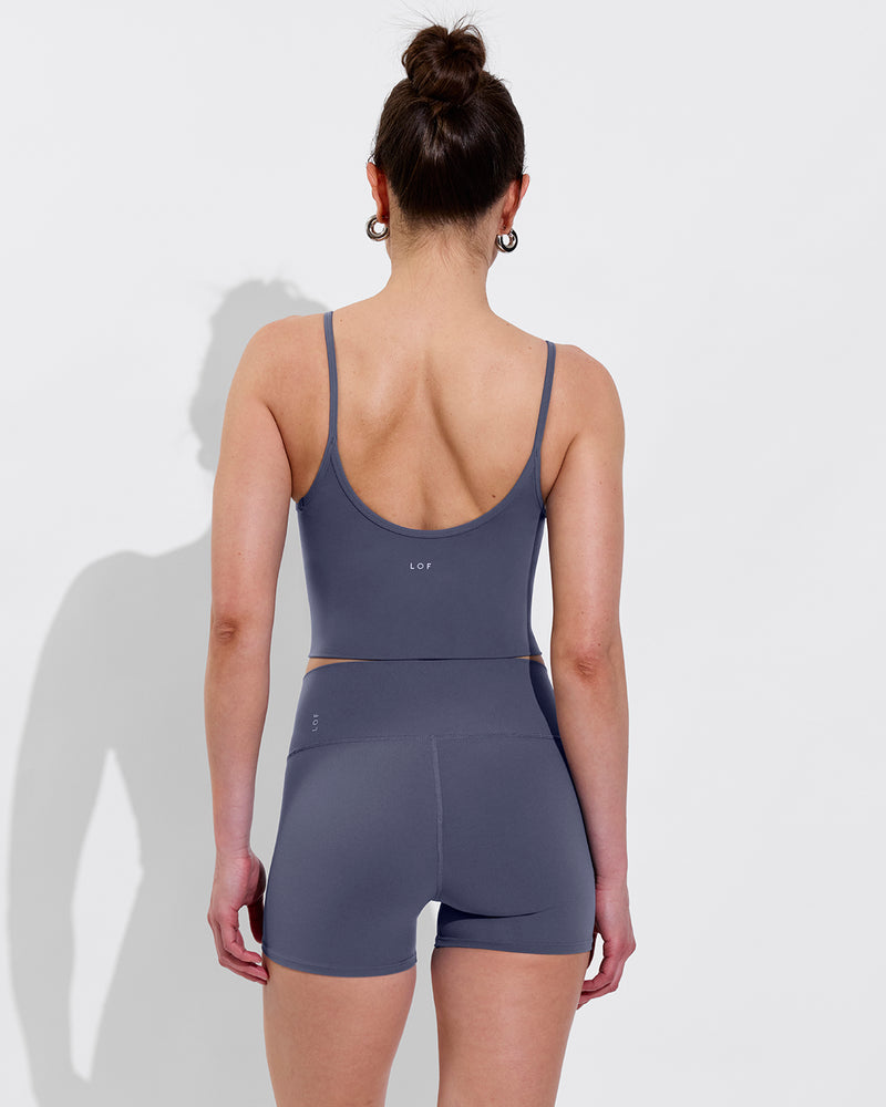 Barre Tank + Ace Short - Varsity (Size S)