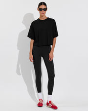 Swell Tee (Size S/M) + Ace Tight 25" - Jet (Size S)