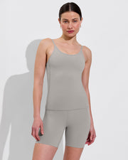 Barre Tank *Long + Super Moves Short 5” - Beach (Size S)