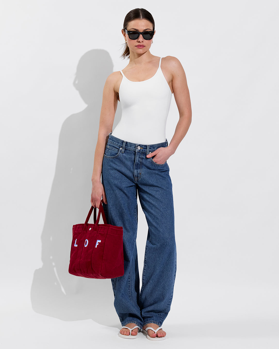 Barre Tank *Long - Coconut (Size S)