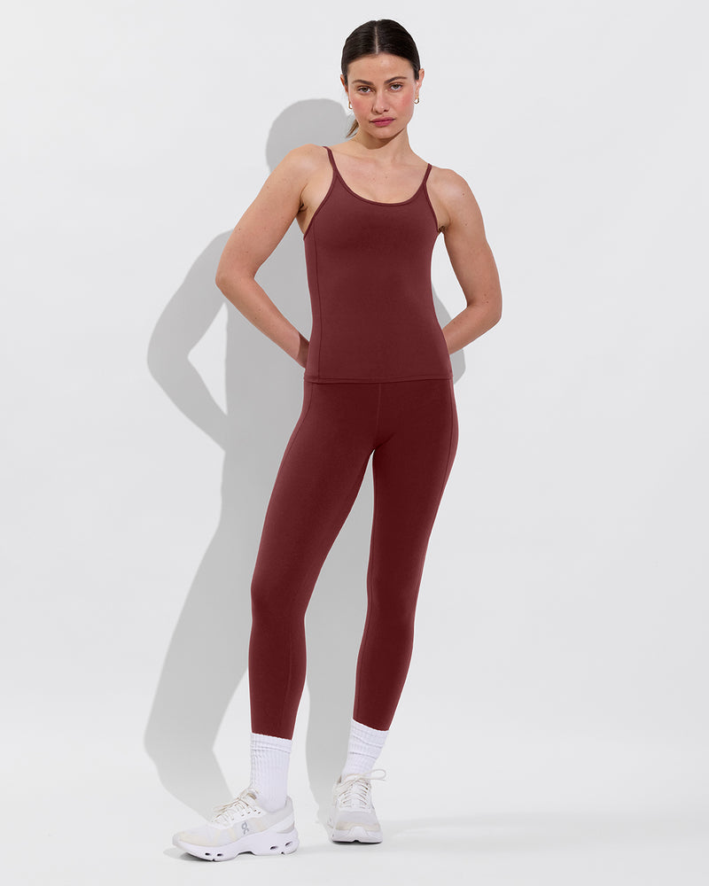 Barre Tank *Long + Super Moves Tight - Jam (Size S)