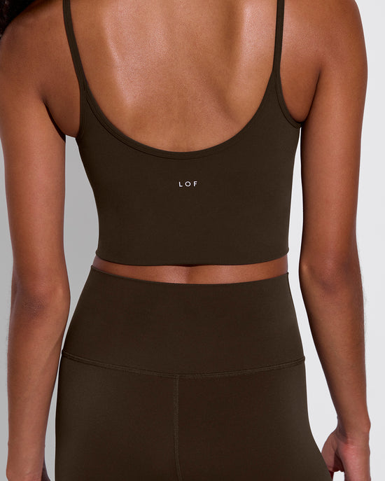 Barre Tank + Super Moves Tight - Cold Brew (Size S)