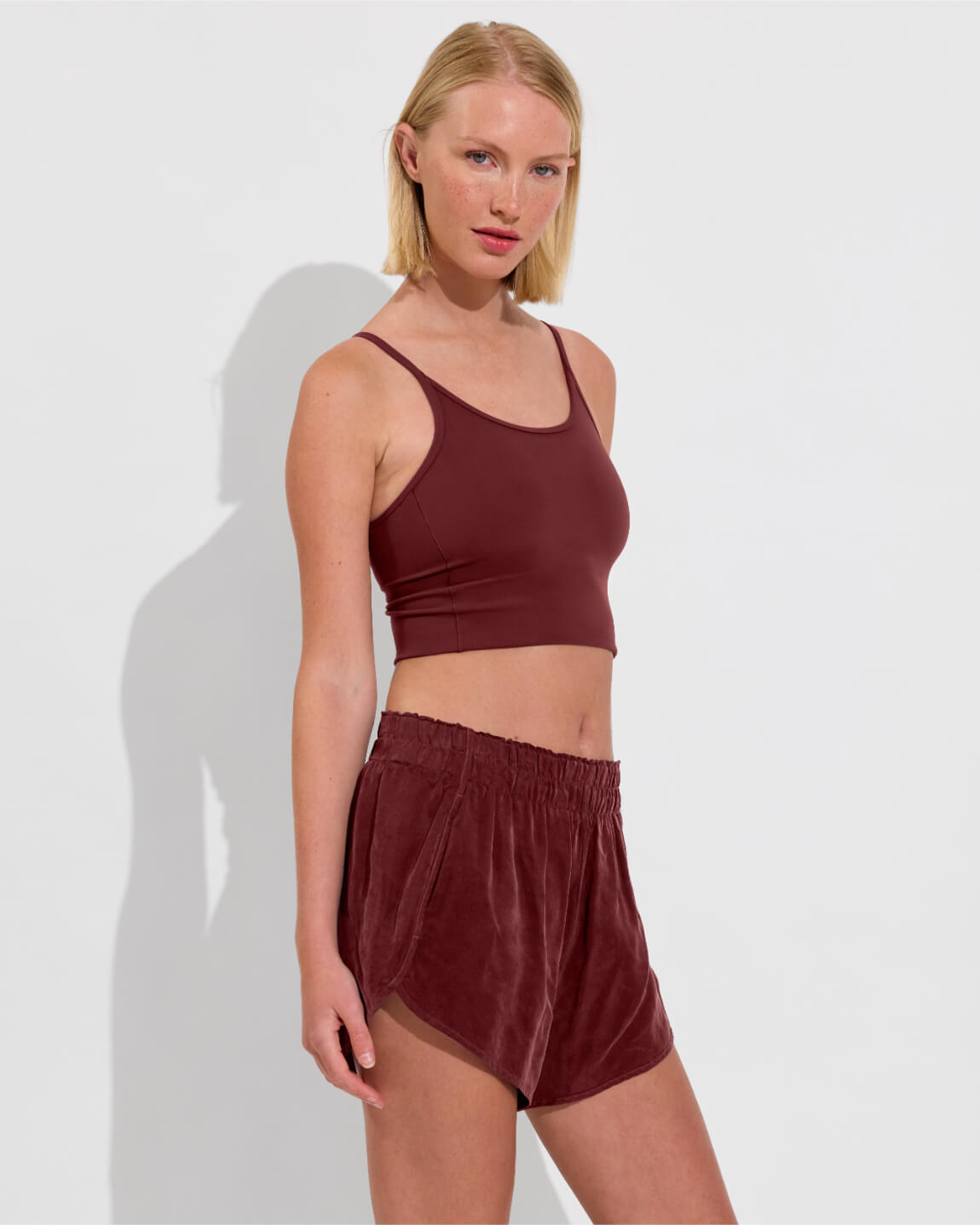 Barre Tank + Day Trip Short - Jam (Size S)