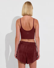 Barre Tank + Day Trip Short - Jam (Size S)