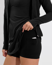 Club Dress + Super Moves Jacket - Jet (Size S)