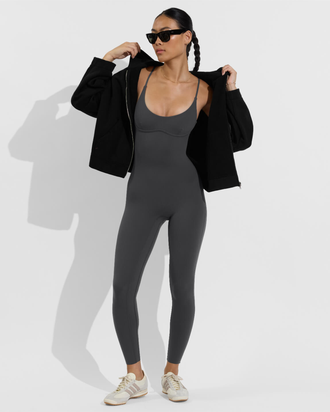 Club Playsuit 27" - Eclipse (Size S) + Beach Side Hoodie - Jet (Size S/M)