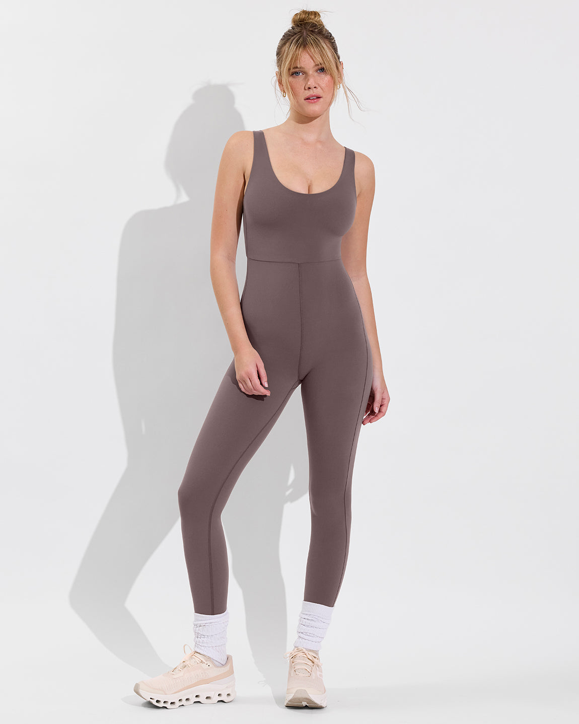 Double Scoop Playsuit 27" - Stormy (Size S)