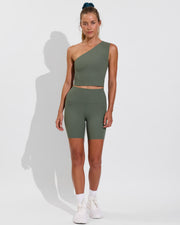 Form Tank *Rib + Super Moves Short 7" *Rib - Agave (Size S)