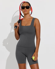 Frame Tank *Long + Super Moves Short 7"- Eclipse (Size S)