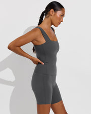 Frame Tank *Long + Super Moves Short 7"- Eclipse (Size S)