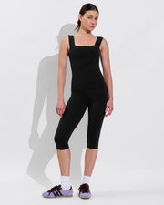 Frame Tank *Long + Pedal Pusher - Jet (Size S)