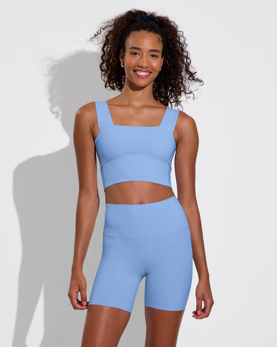 Frame Top + Super Moves Short 5" - Blue Skies (Size S)