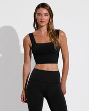 Frame Top + Super Moves Tight - Jet (Size S)