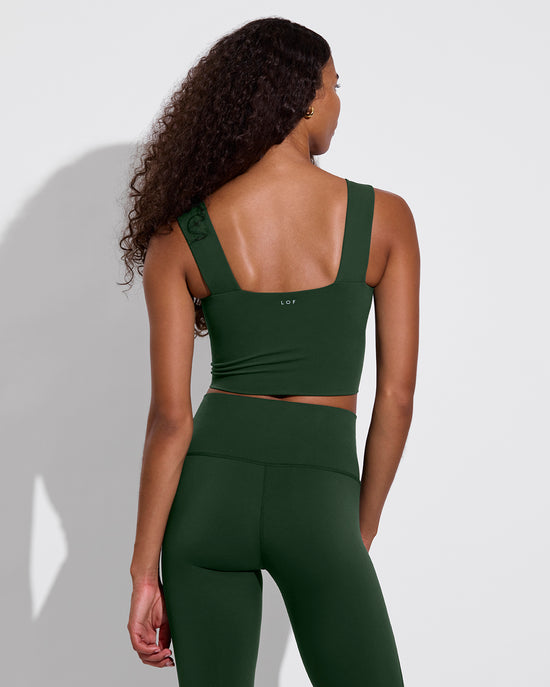 Frame Top + Super Moves Tight - Palm (Size S)