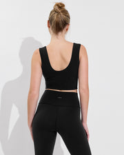 Match Tank + Pedal Pusher - Jet (Size S)