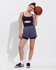 Peak Playsuit 5" - Sprint + Sports & Rec Short - Varsity (Size S)