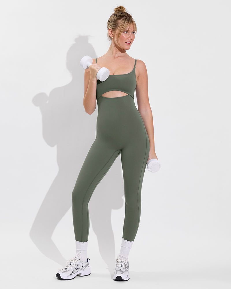 Peak Playsuit 27" - Agave (Size S)