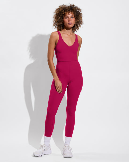 Plunge Playsuit 27" - Pepper (Size S)