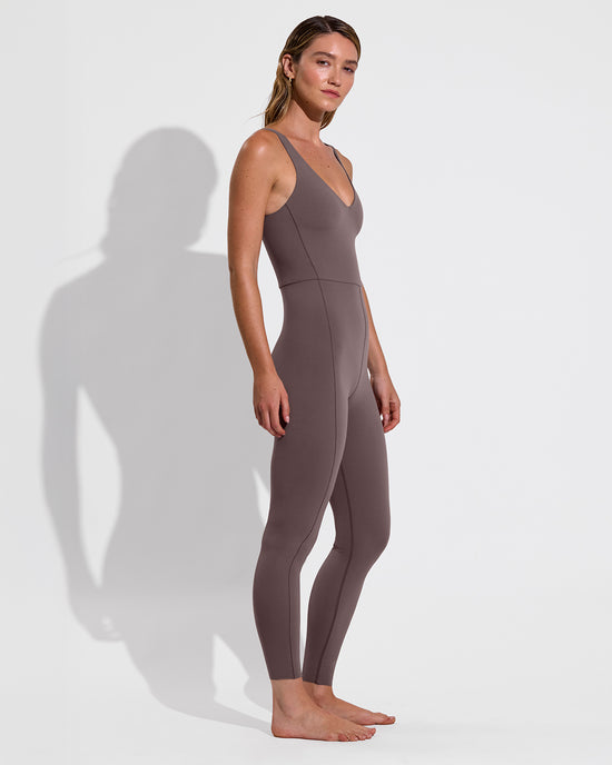 Plunge Playsuit 27" - Stormy (Size S)